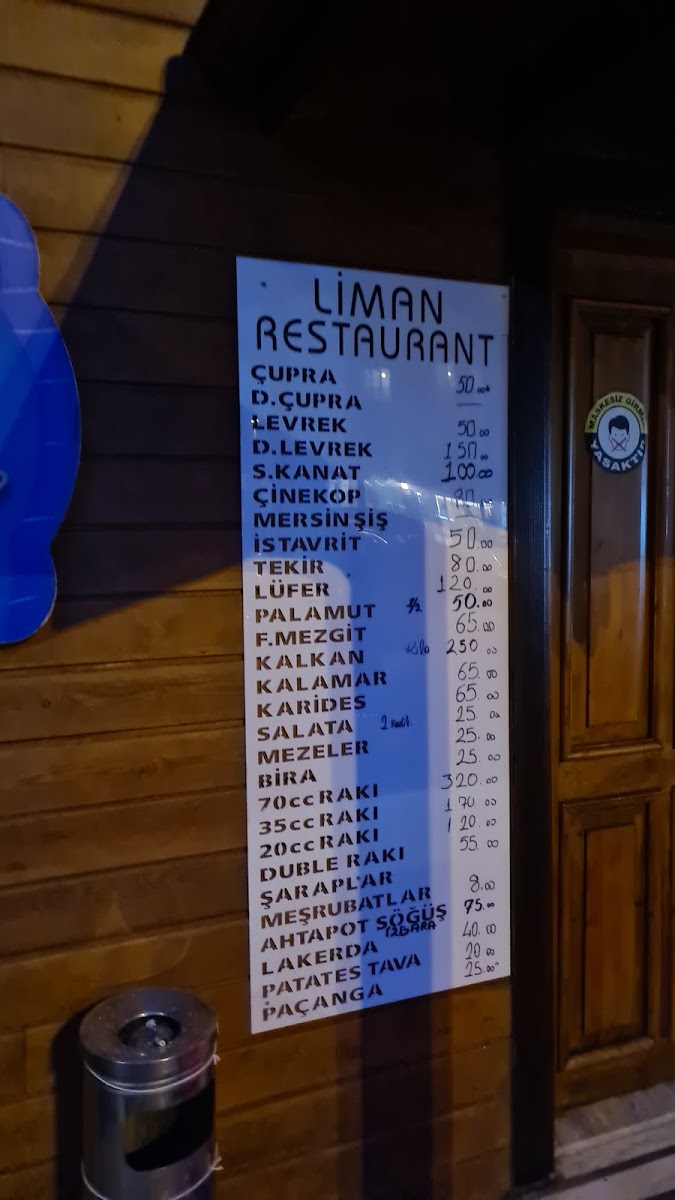 Menu Ağva Liman Restaurant-3